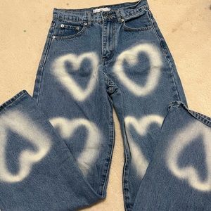 ADIKA Heart Wide Leg Jeans